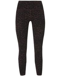 Sweaty Betty - Leopard-Print High-Waisted Leggings - Lyst