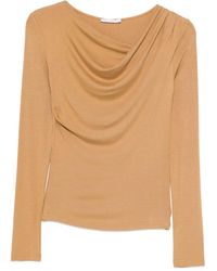 Patrizia Pepe - Asymmetrical Blouse - Lyst