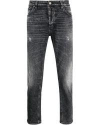 Dondup - Whiskering-effect Cotton Jeans - Lyst