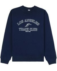 Sporty & Rich - Felpa Girocollo Track Club - Lyst
