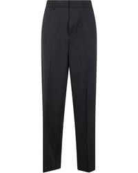 Emporio Armani - Straight-Leg Trousers - Lyst