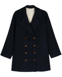 Alysi - Virgin-Wool Coat - Lyst