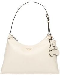 Guess - Kassie Teddy-Bear Charm Tote Bag - Lyst