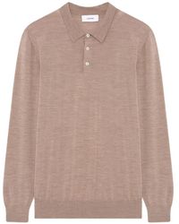 Lardini - Virgin Wool Polo Shirt - Lyst
