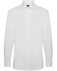 BOGGI - Pointed-Collar Shirt - Lyst
