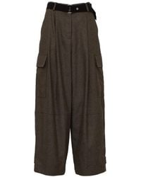 P.A.R.O.S.H. - Pantalon À Motif Prince De Galles - Lyst