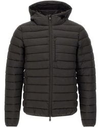 Save The Duck - Hooded Quilted Jacket - Lyst