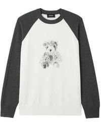 we11done - Pullover Mit Grafischem Print - Lyst