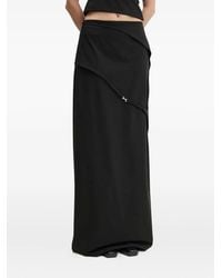 HELIOT EMIL - Rear-Slit Maxi Skirt - Lyst