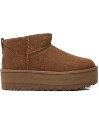 UGG - Classic Ultra Mini Platform Ankle Boots - Lyst