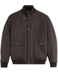 Fay - Hook Wool Bomber Jacket - Lyst