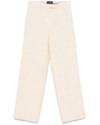 Etro - Slub-Texture Trousers - Lyst