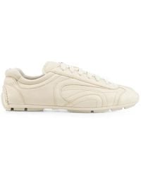 Prada - Montecarlo Re-Edition 2005 Panelled Leather Sneakers - Lyst