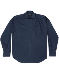 Balenciaga - Shirt Micro Canvas - Lyst