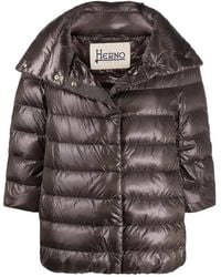 Herno - Gesteppte Aminta Jacke Mit Stehkragen - Lyst