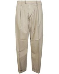 Dondup - Pantalones De Corte Carrot Con Pinzas - Lyst