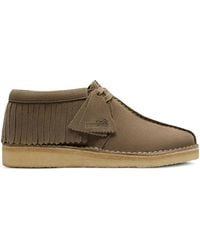 Clarks - Trek Derby Schoenen Met Franje - Lyst