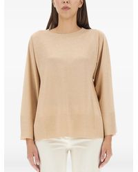 Fabiana Filippi - Lurex Oversize Fit T-Shirt - Lyst