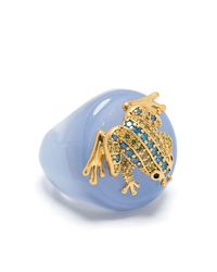 Kate Spade - Take The Leap Cocktail Ring - Lyst