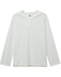 B+ AB - Lace Hooded Top - Lyst