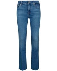7 For All Mankind - Bootcut Tailorless Jeans - Lyst