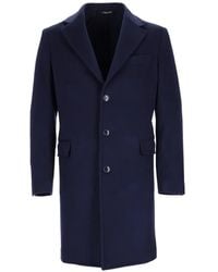 Colamarino - Single-Breasted Notched-Lapel Coat - Lyst