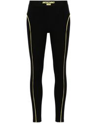 Moschino - Logo-waistband Jersey leggings - Lyst
