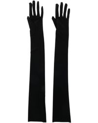 Norma Kamali - Stretch-design Long Gloves - Lyst