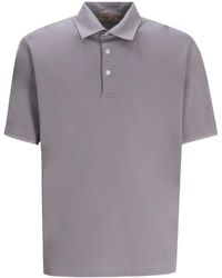 Herno - ショートスリーブ ポロシャツ - Lyst