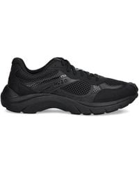 HUGO - Panelled Lace-up Sneakers - Lyst