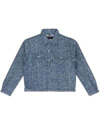 Who Decides War - Woven Trucker Jacket - Lyst
