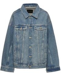 Marc Jacobs - Rhinestone-Embellished Denim Jacket - Lyst