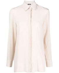 Kiton - Zijden Blouse - Lyst