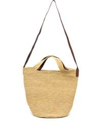 Sensi Studio - Interwoven-Straw Tote Bag - Lyst