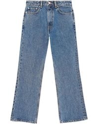 Ganni - Straight-Leg Jeans - Lyst
