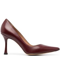 Roberto Festa - 95Mm Pointed Leather Pumps - Lyst