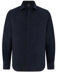 BOGGI - Garment-Washed Linen Shirt - Lyst