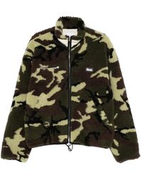 Rhude - Camouflage-Print Logo-Embroidered Jacket - Lyst