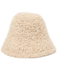 Peserico - Chapeau Cloche En Maille Bouclée - Lyst