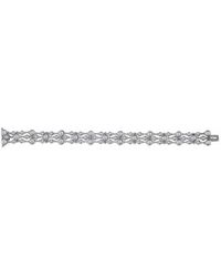 Pragnell - 18Kt Bubble Diamond Three-Row Bracelet - Lyst