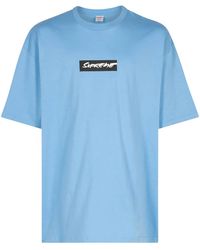 Supreme - Futura Text-Print T-Shirt - Lyst