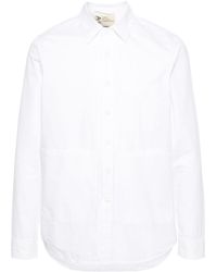Aspesi - Classic-collar poplin shirt - Lyst