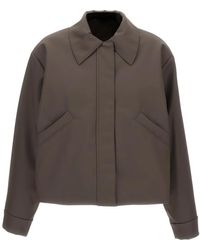 Kassl - Short Rubber Bomber Jacket - Lyst