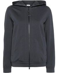 Brunello Cucinelli - Cotton Zip-Up Hoodie - Lyst