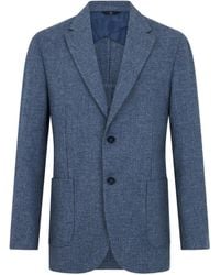Brooks Brothers - Herringbone-Pattern Wool-Blend Blazer - Lyst
