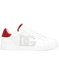 Dolce & Gabbana - 'logo perforado Portof - Lyst