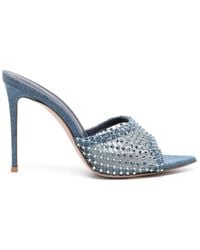 Le Silla - Gilda 110 Muiltjes Verfraaid Met Kristal - Lyst