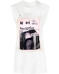 Maison Margiela - T-Shirt Met Print - Lyst