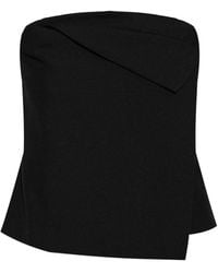 Officine Generale - Noelia Strapless Asymmetric Top - Lyst