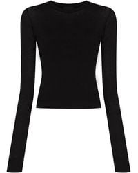 Wardrobe NYC - Long-Sleeve Cotton T-Shirt - Lyst